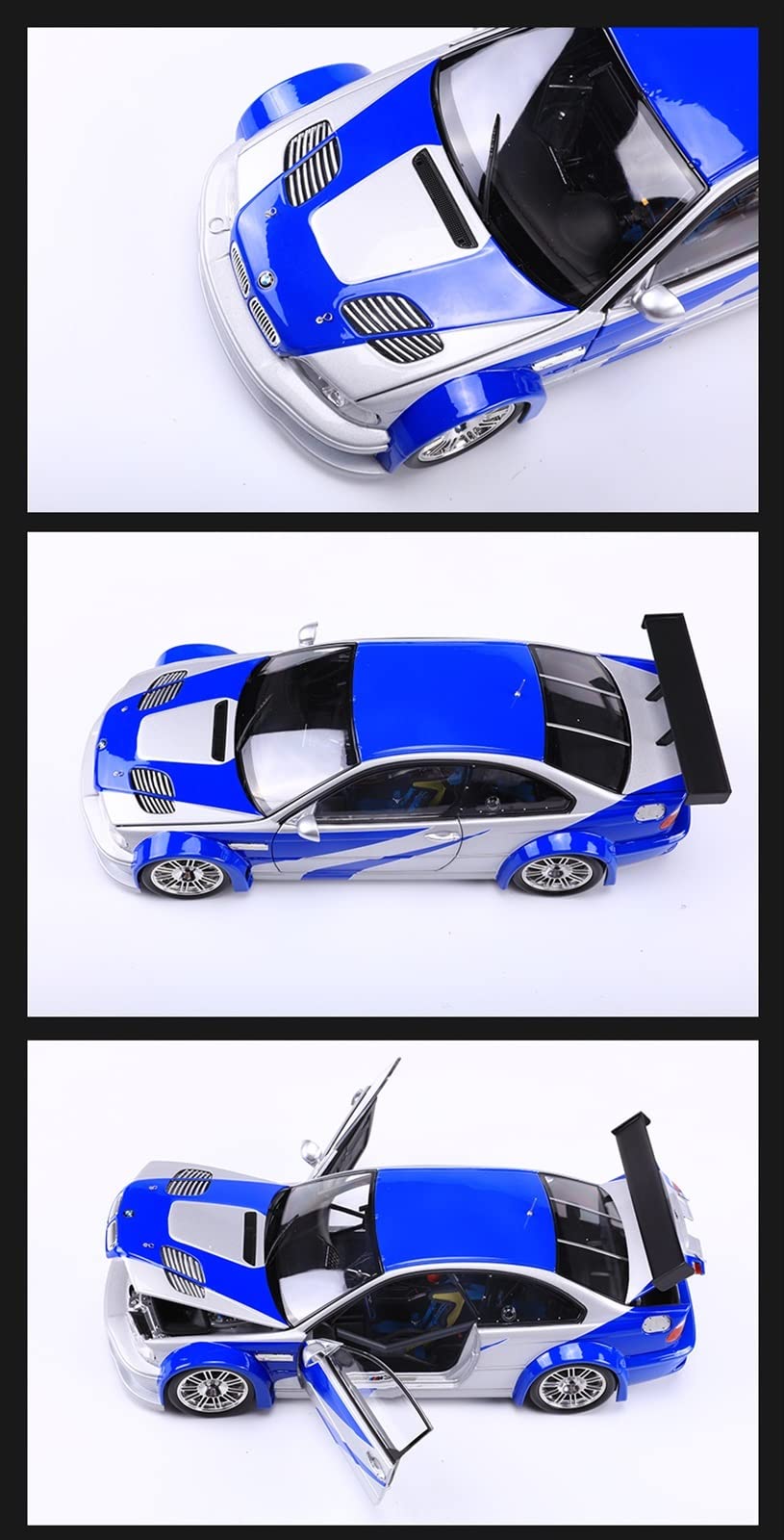 Amazon.co.jp: OIMOLO スケールカーモデル M3 E46 GTR 合金カーモデル